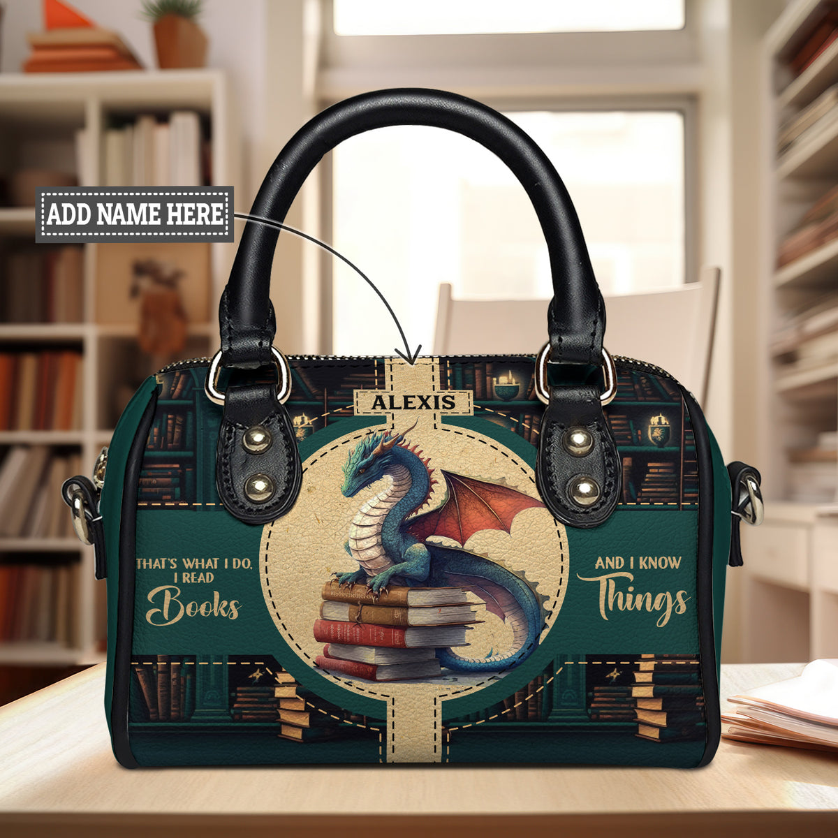 Thats What I Do I Read Books And I Know Things DNRZ22085226MB Mini Satchel