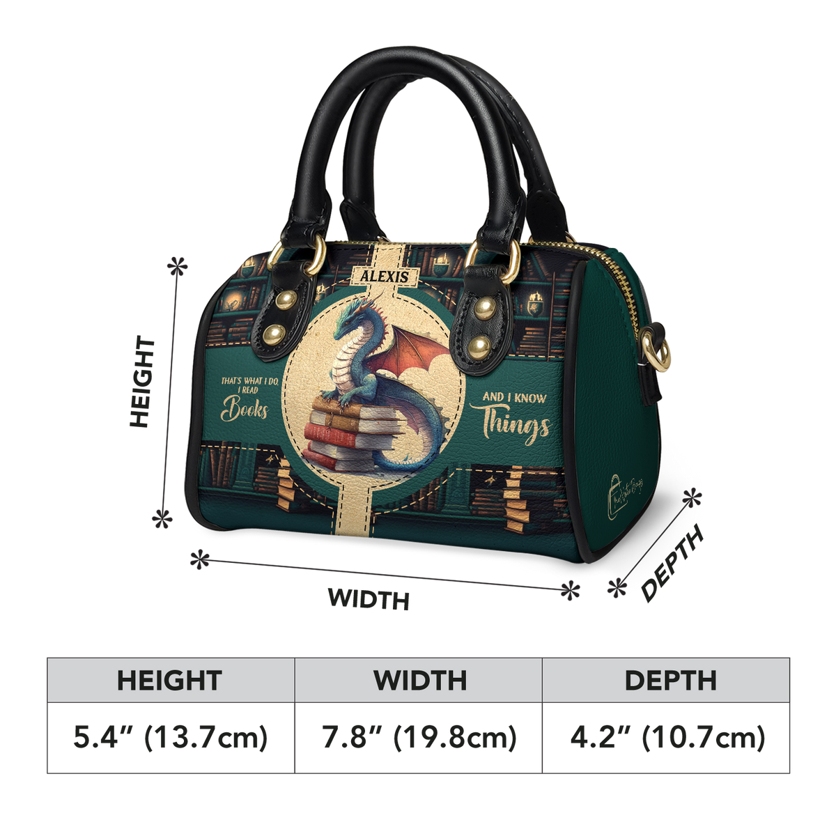 Thats What I Do I Read Books And I Know Things DNRZ22085226MB Mini Satchel