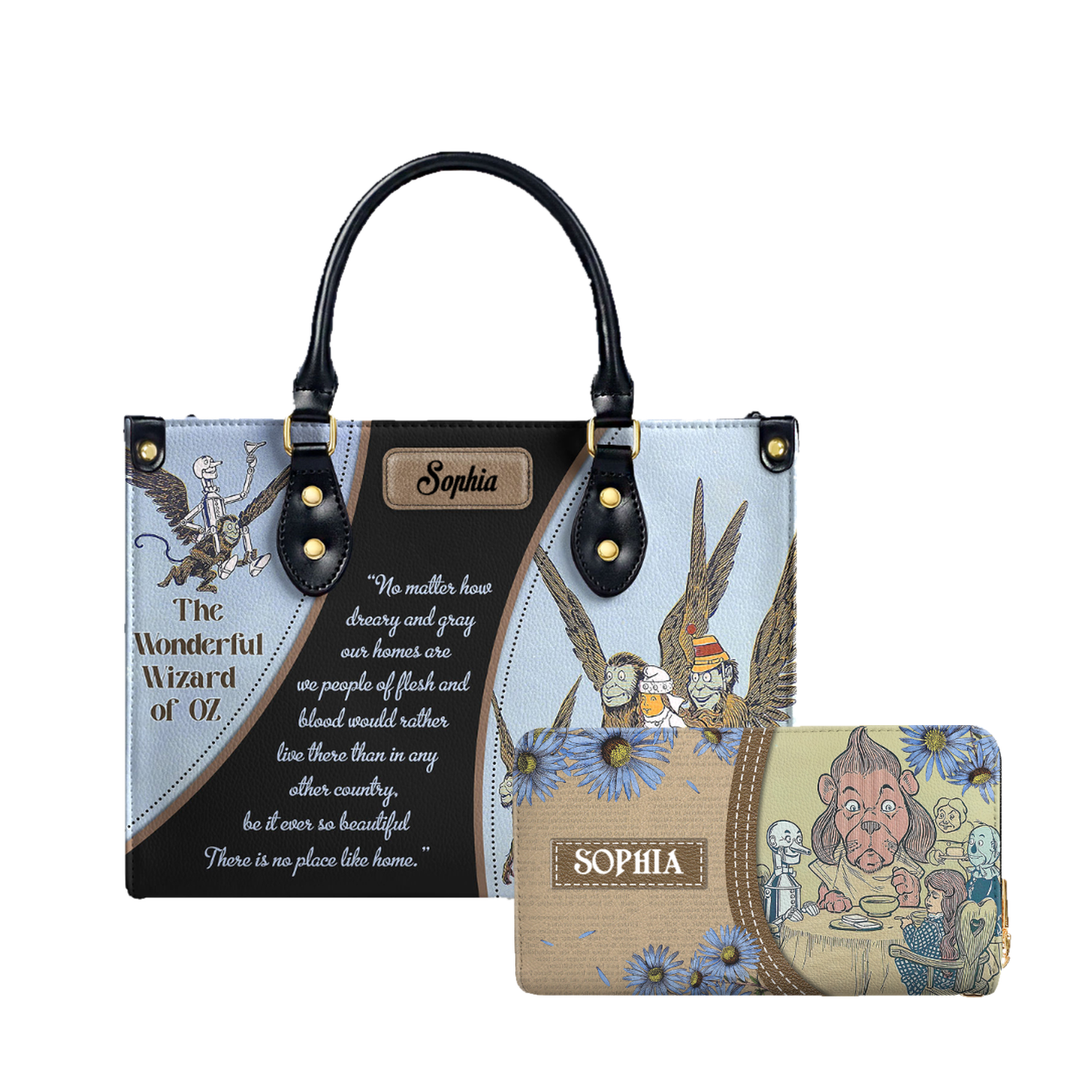 The Wonderful Wizard Of Oz There Is No Place Like Home NQAY1003005A Leather Bag