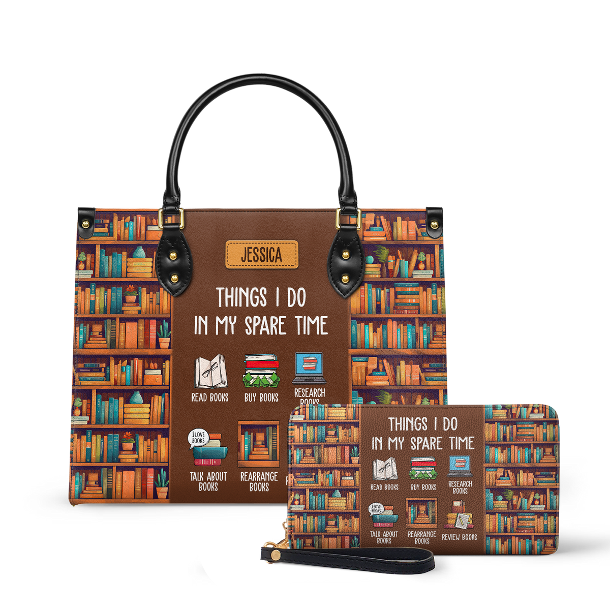 Things I Do In My Spare Time HHRZ03087837YK Leather Bag