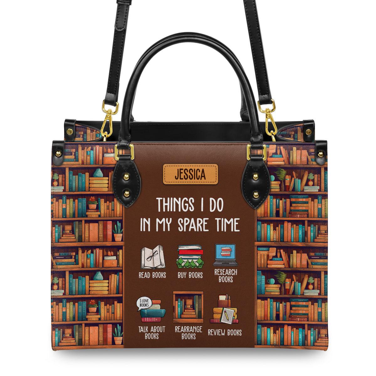 Things I Do In My Spare Time HHRZ03087837YK Leather Bag