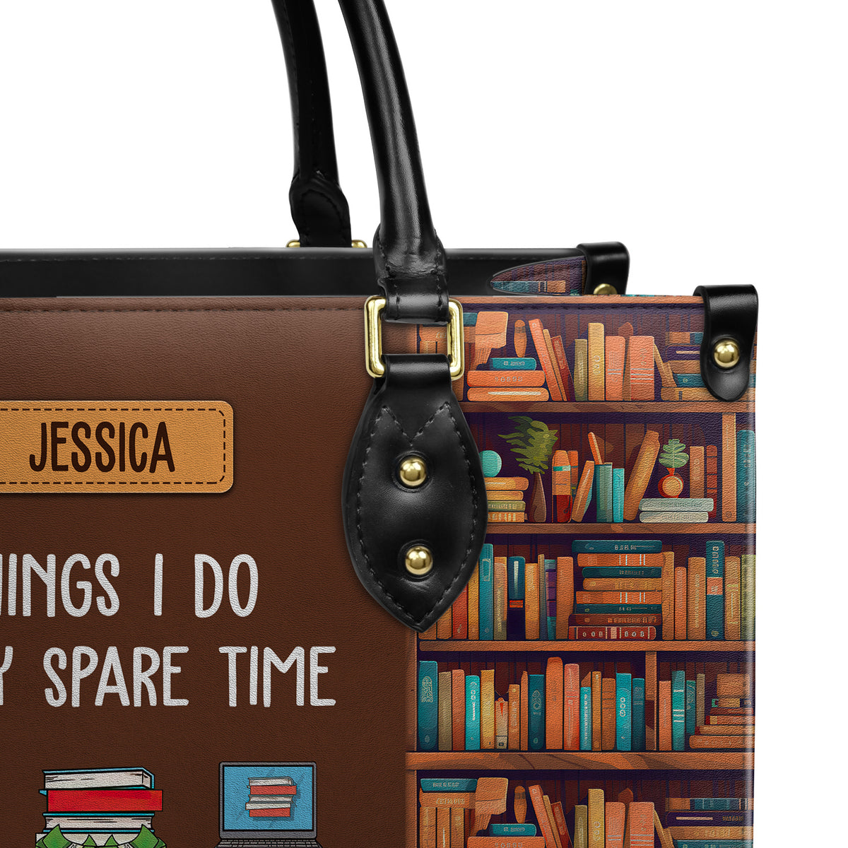 Things I Do In My Spare Time HHRZ03087837YK Leather Bag