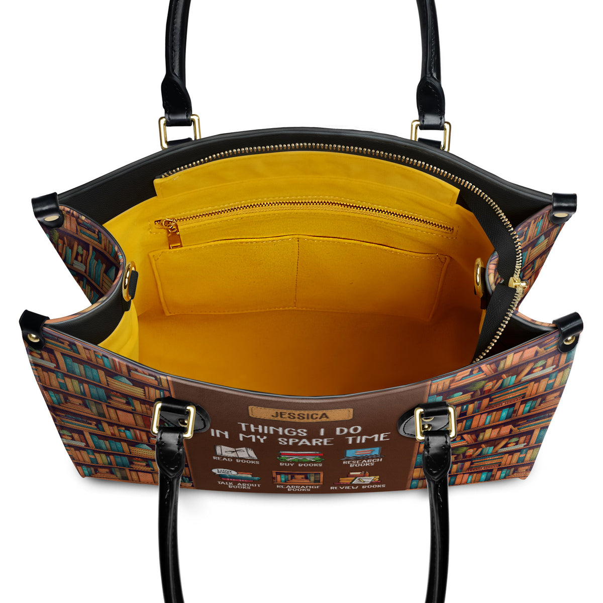 Things I Do In My Spare Time HHRZ03087837YK Leather Bag