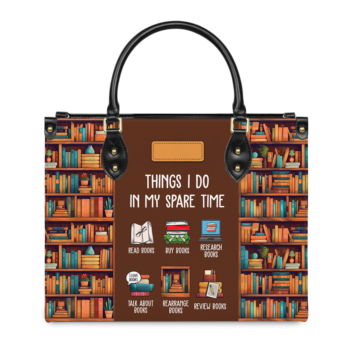 Things I Do In My Spare Time HHRZ03087837YK Leather Bag