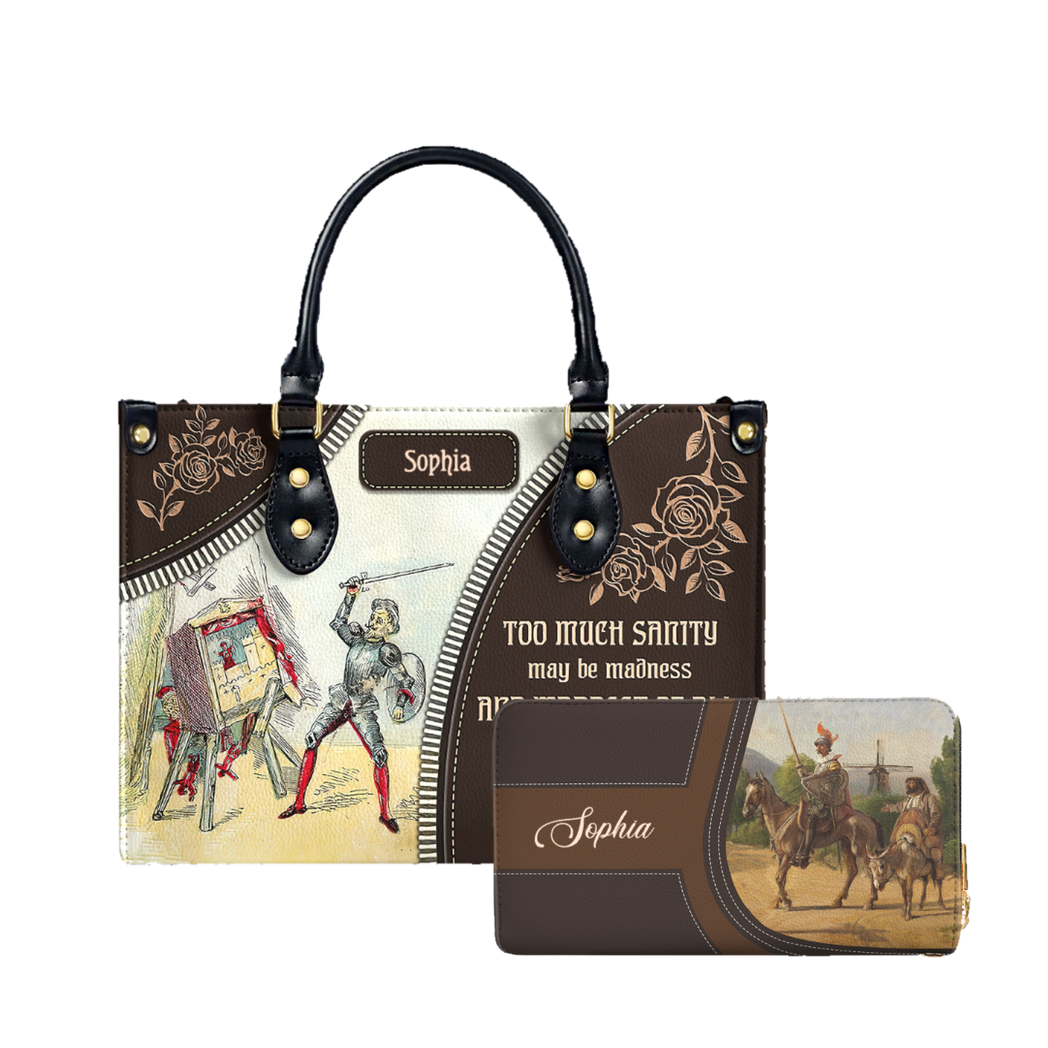 Too Much Sanity May Be Madness NNRZ0903004A Leather Bag