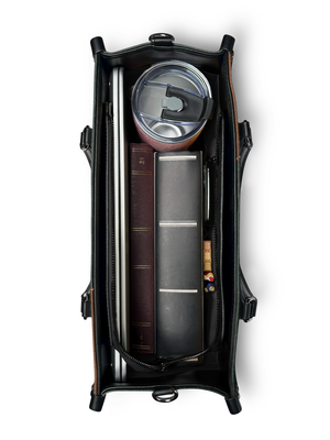 Black Interior -  Yes I Do Have A Retirement Plan I Plan On Reading HHRZ25109911ZQ Leather Bag