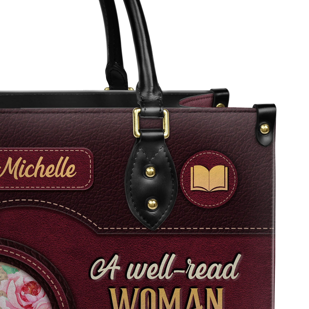 A Well Read Woman Is A Dangerous Creature DNRZ1702003A Leather Bag