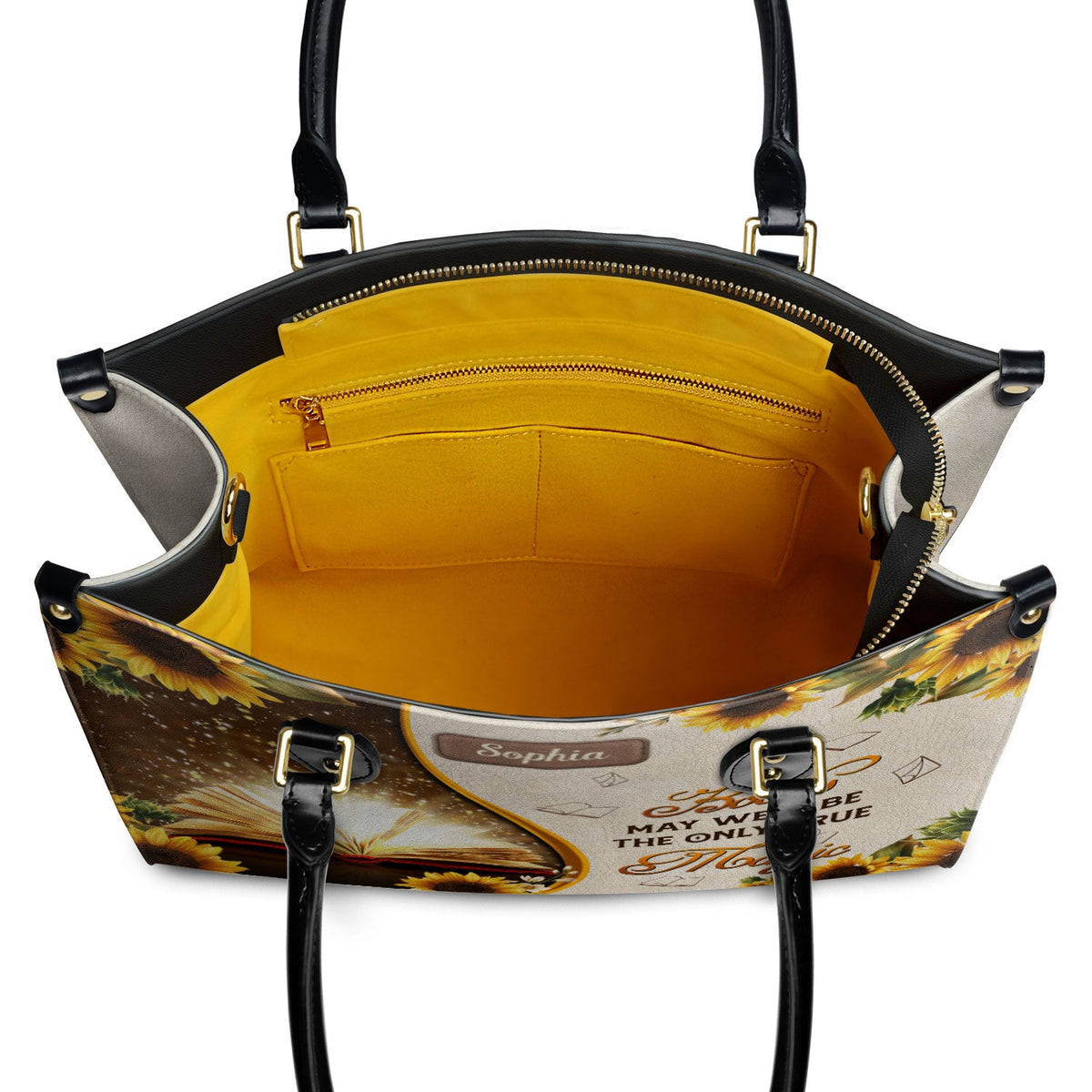 Books May Well Be The Only One True Magic NQAY1702003A Leather Bag