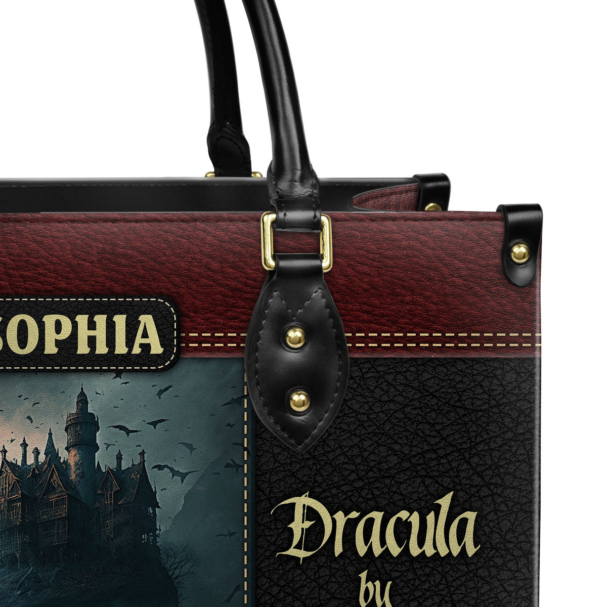 Dracula Bram Stoker A Face Meant Dead TTLZ1902003A Leather Bag