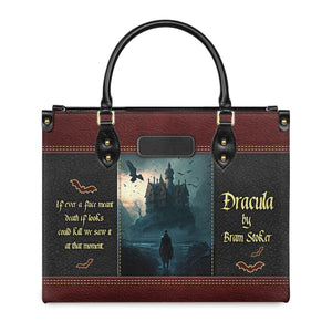 Dracula Bram Stoker A Face Meant Dead TTLZ1902003A Leather Bag