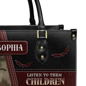 Dracula Bram Stoker Listen The Children Of Night TTLZ1802005A Leather Bag