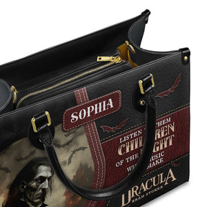 Dracula Bram Stoker Listen The Children Of Night TTLZ1802005A Leather Bag