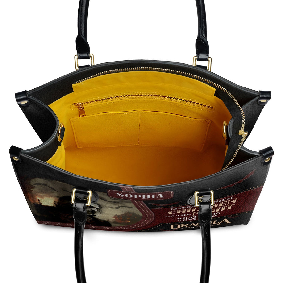 Dracula Bram Stoker Listen The Children Of Night TTLZ1802005A Leather Bag