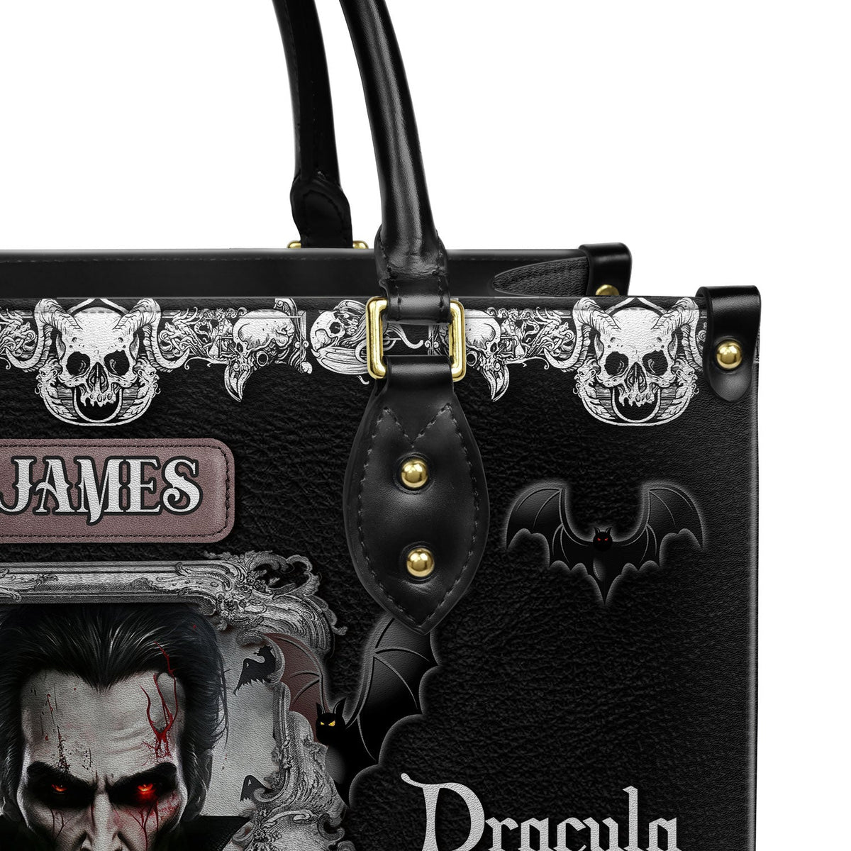 Dracula Bram Stoker Welcome To My House TTLZ1902002A Leather Bag