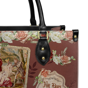 For Hope Is Always Born At The Same Time As Love NNRZ0903003A Leather Bag