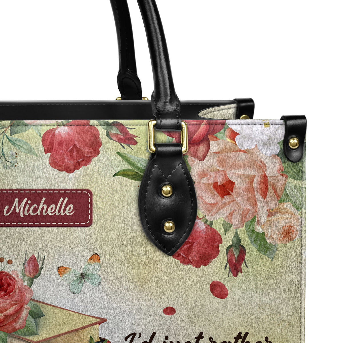 I Am Not Antisocial I Would Just Rather Read DNRZ1702001A Leather Bag