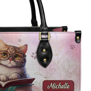 I Need My Reading Time DNRZ1802002A Leather Bag