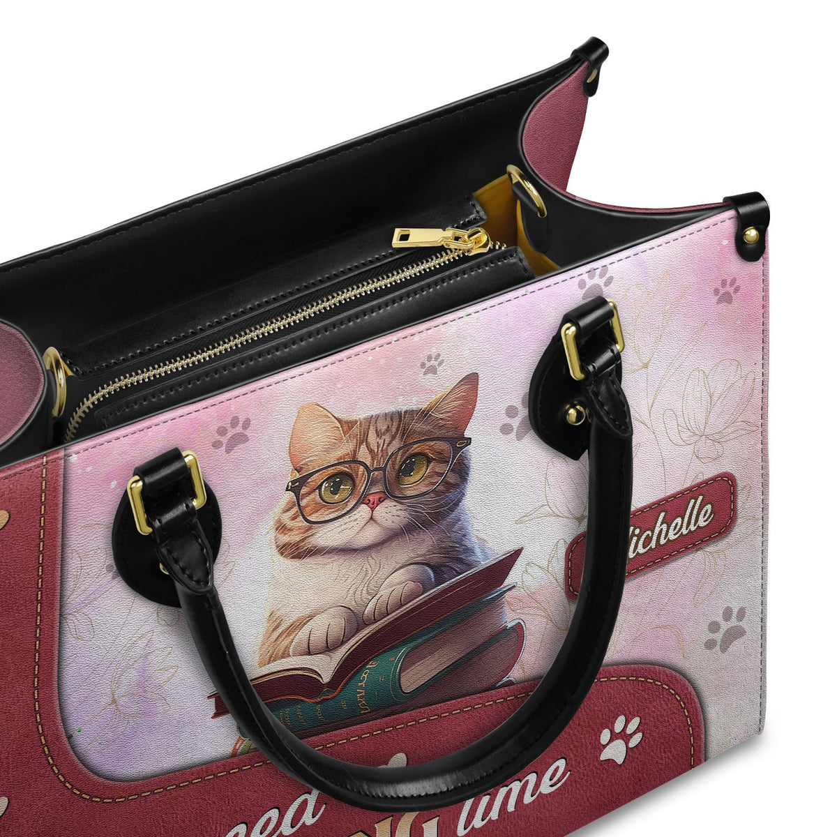 I Need My Reading Time DNRZ1802002A Leather Bag