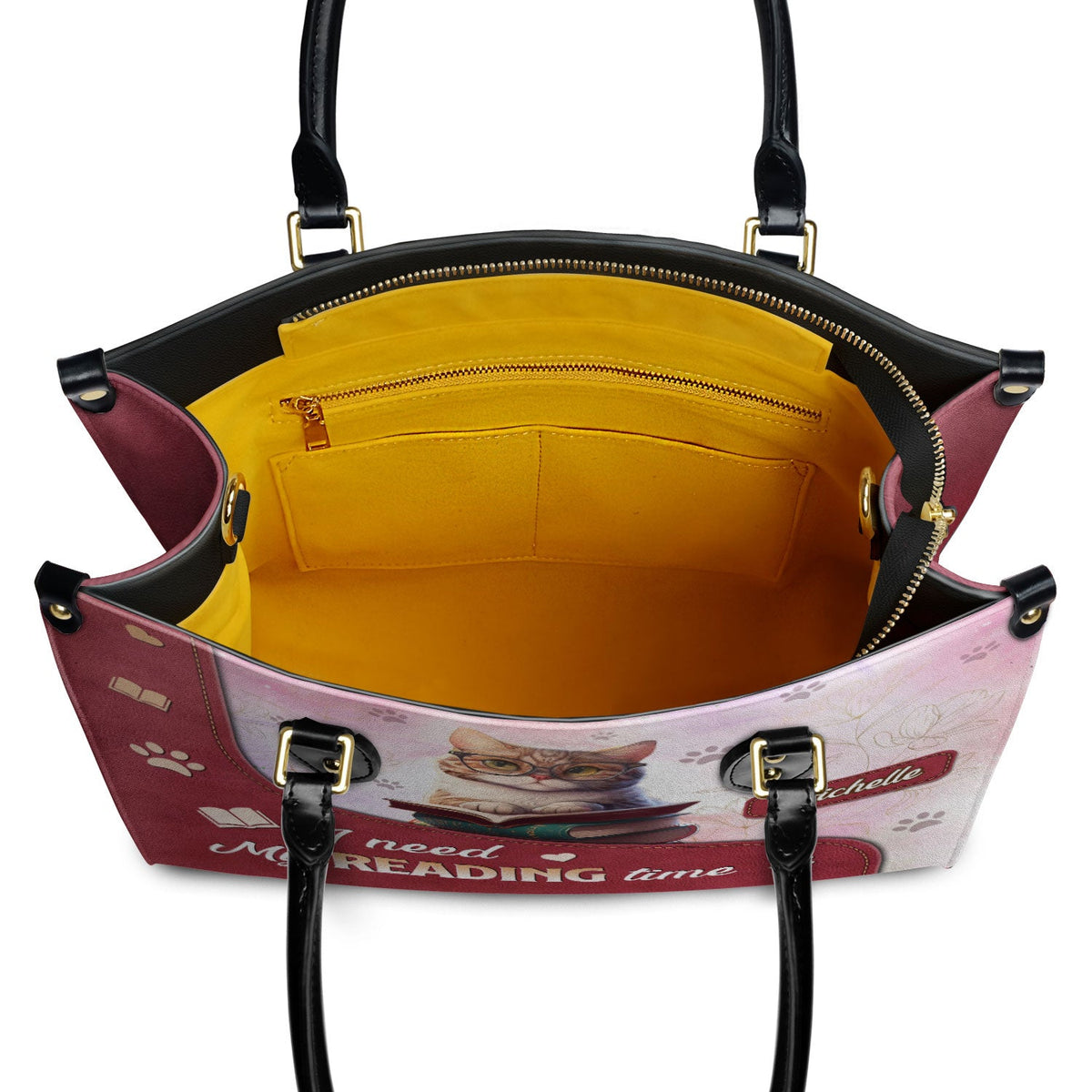 I Need My Reading Time DNRZ1802002A Leather Bag