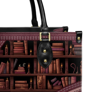 Just A Girl Who Loves Books HHAY1702003A Leather Bag