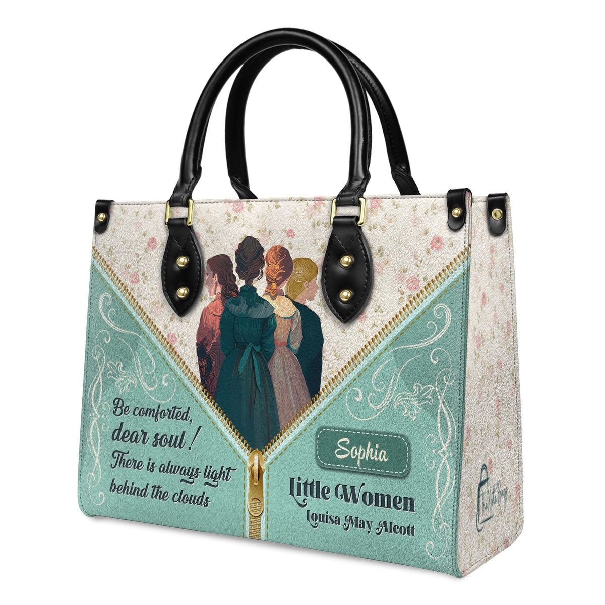 Little Women Be Comforted Dear Soul NNRZ2102004A Leather Bag