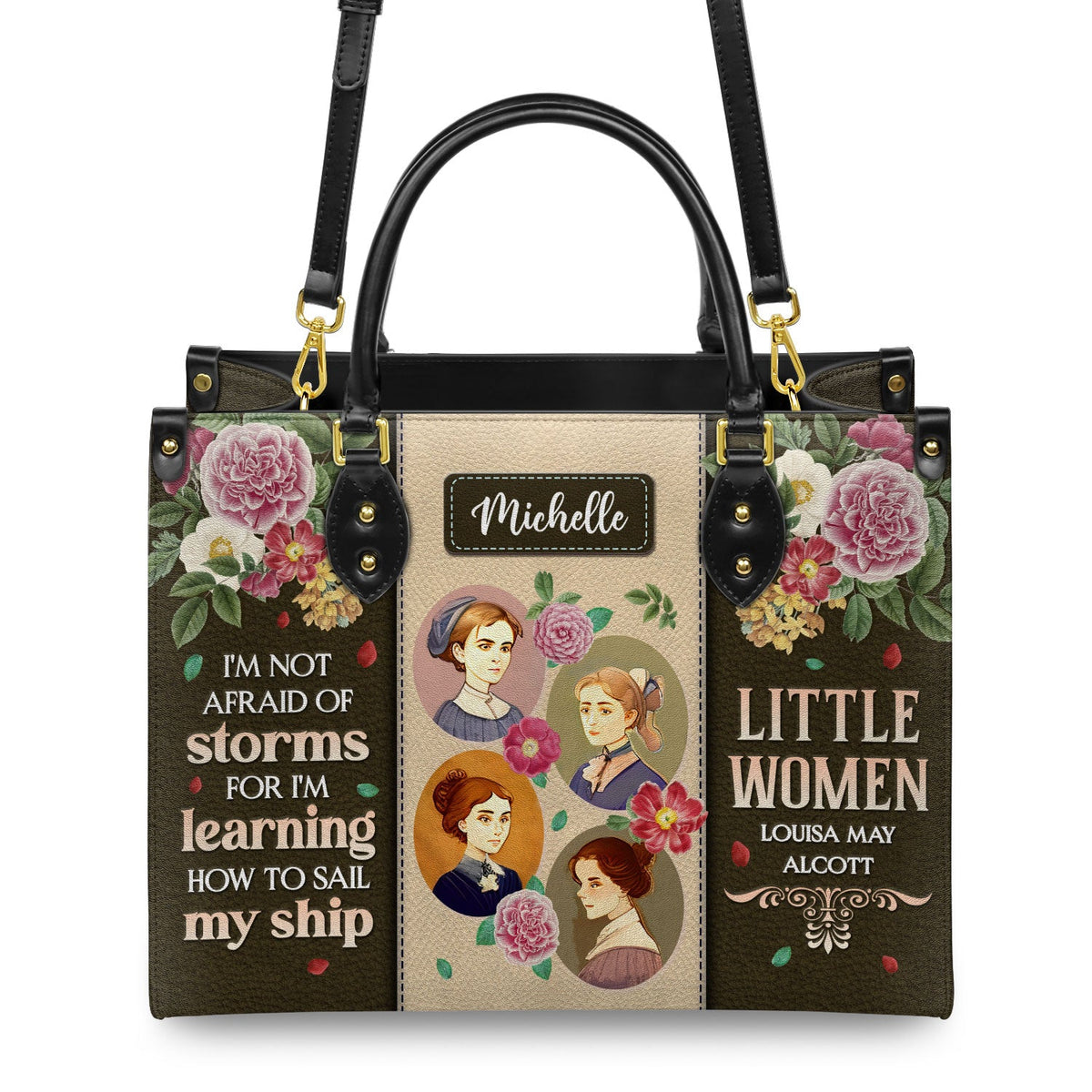 Little Women Im Not Afraid Of Storms DNRZ2102002A Leather Bag