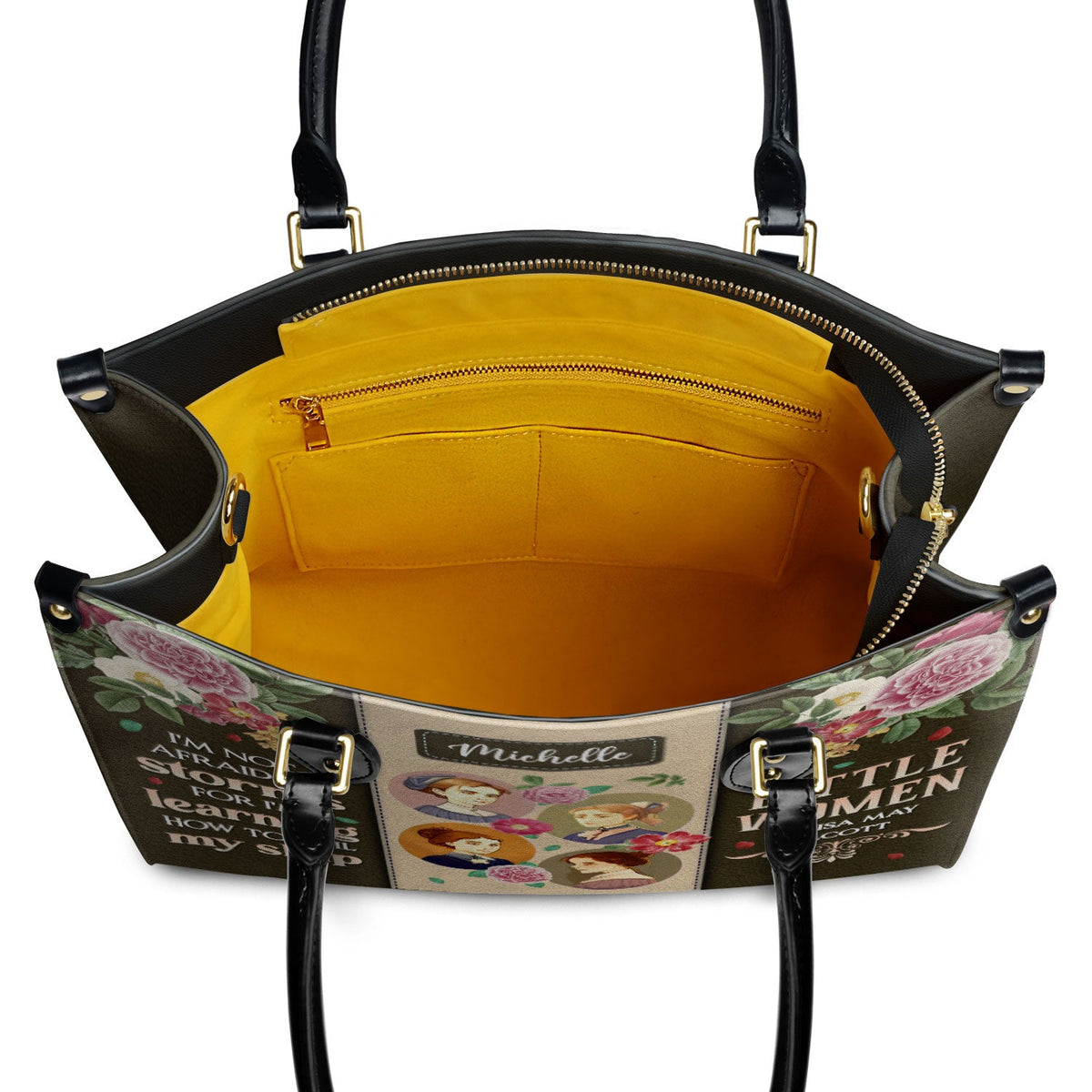 Little Women Im Not Afraid Of Storms DNRZ2102002A Leather Bag