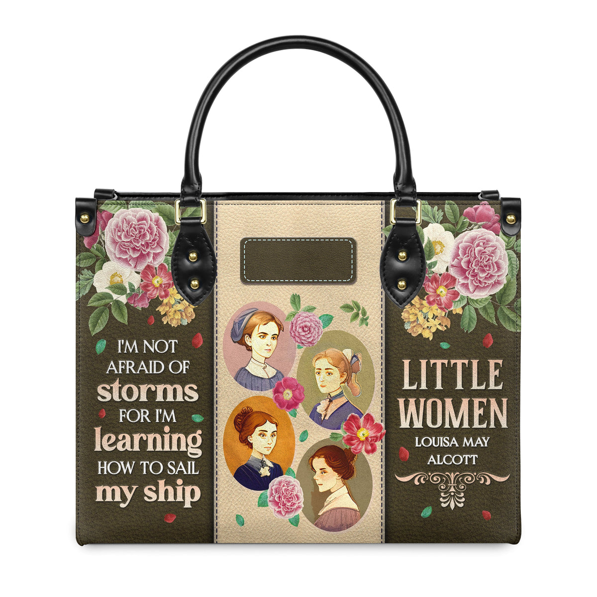 Little Women Im Not Afraid Of Storms DNRZ2102002A Leather Bag