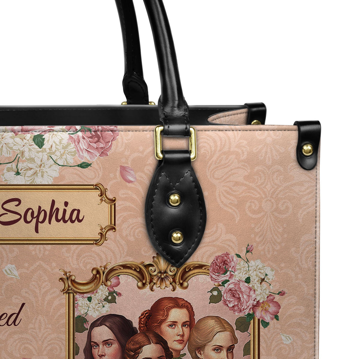 Little Women Never Get Tired Of Trying NNRZ2102003A Leather Bag