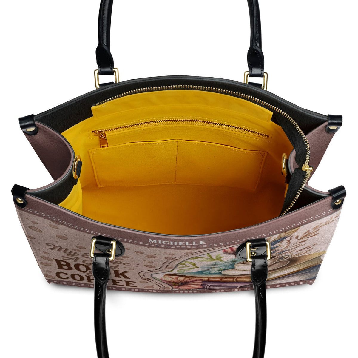 My Escape A Good Book And Coffee HHAY1802001A Leather Bag