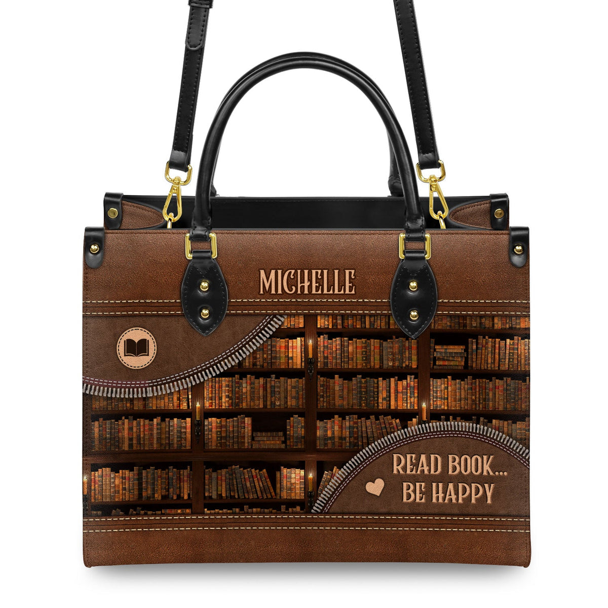 Read Book Be Happy DNRZ1702002A Leather Bag