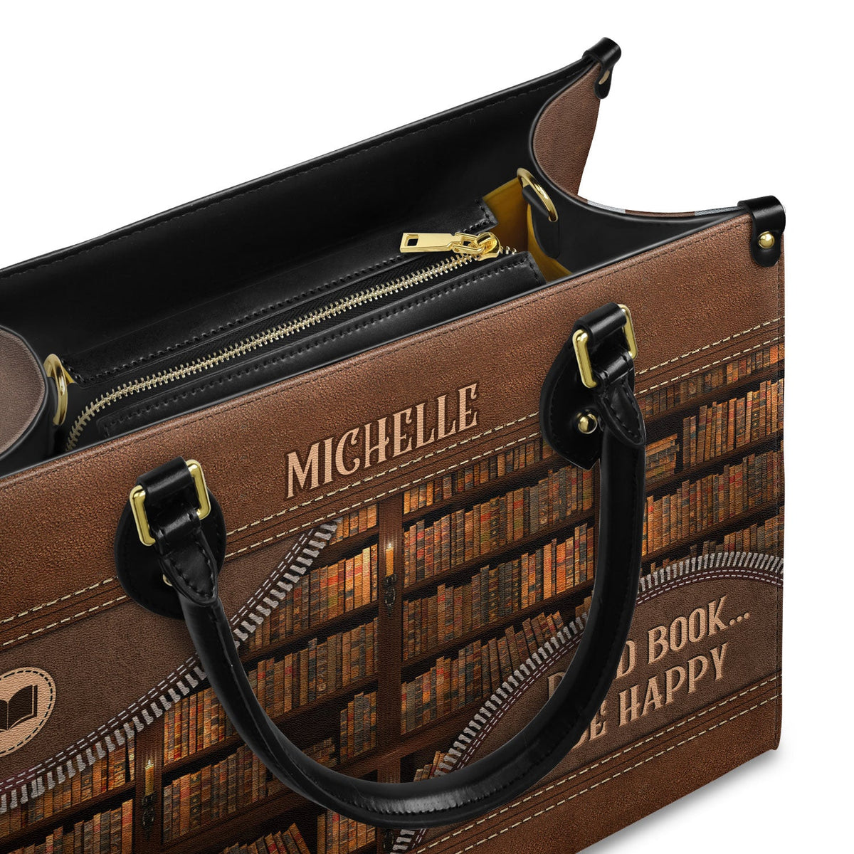 Read Book Be Happy DNRZ1702002A Leather Bag