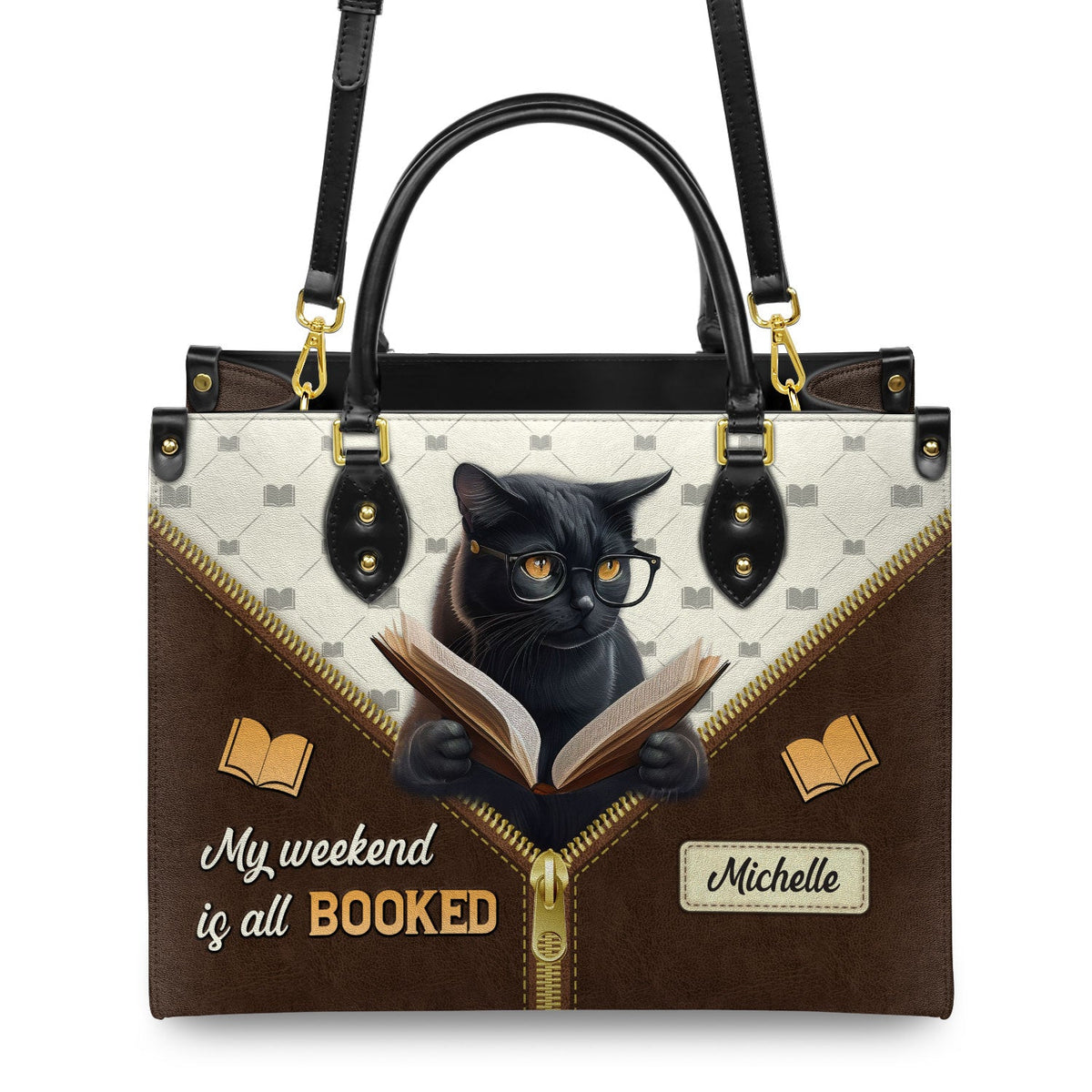 My Weekend Is All Booked DNRZ1702006A Leather Bag