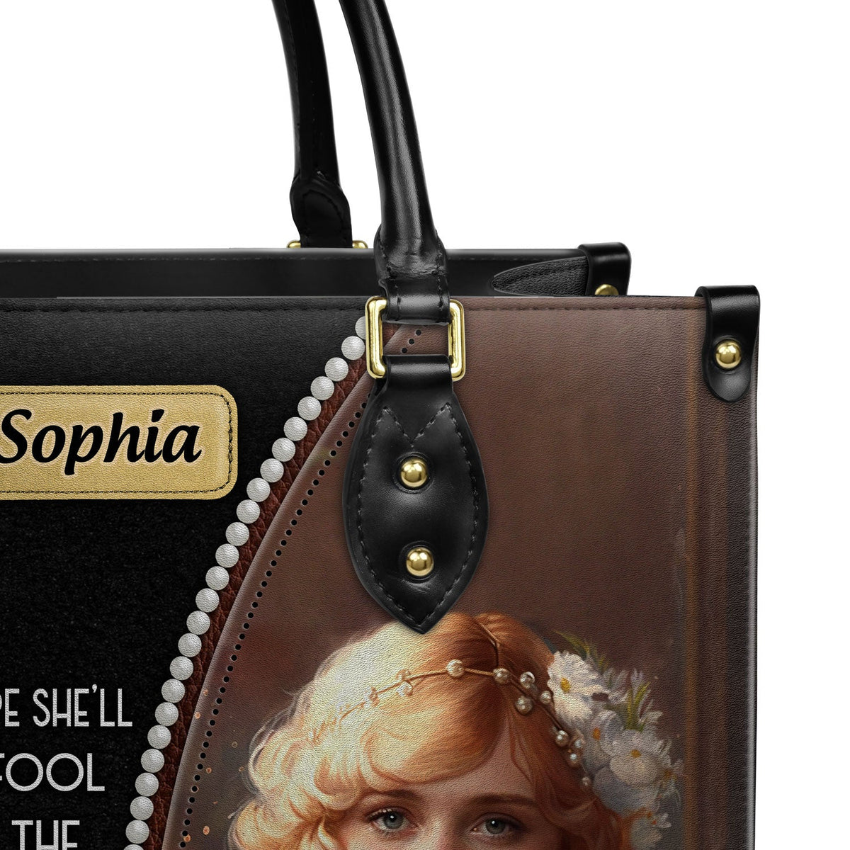 The Great Gatsby F Scott Fitzgerald Daisy A Beautiful Little Fool TTLZ2202001A Leather Bag