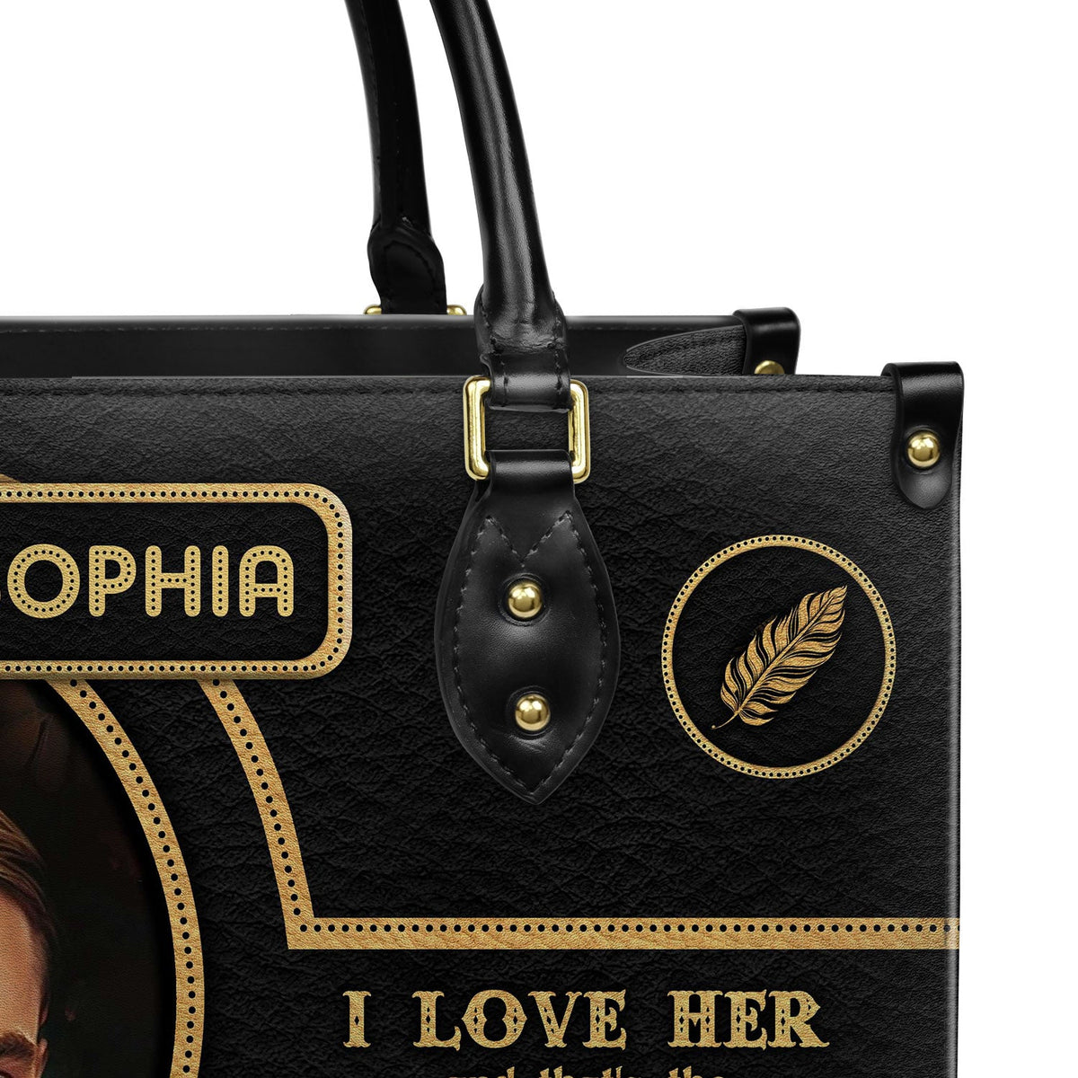 The Great Gatsby F Scott Fitzgerald I Love Her TTLZ2102004A Leather Bag