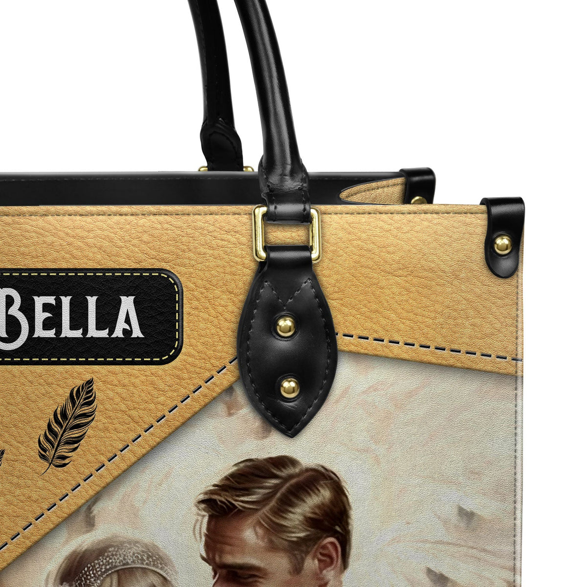 The Great Gatsby F Scott Fitzgerald The Way He Looks At Her TTLZ2202004A Leather Bag