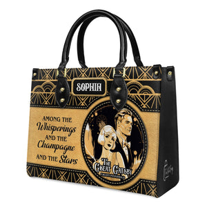 The Great Gatsby F Scott Fitzgerald The Whisperings The Champagne And The Stars TTLZ2202003A Leather Bag