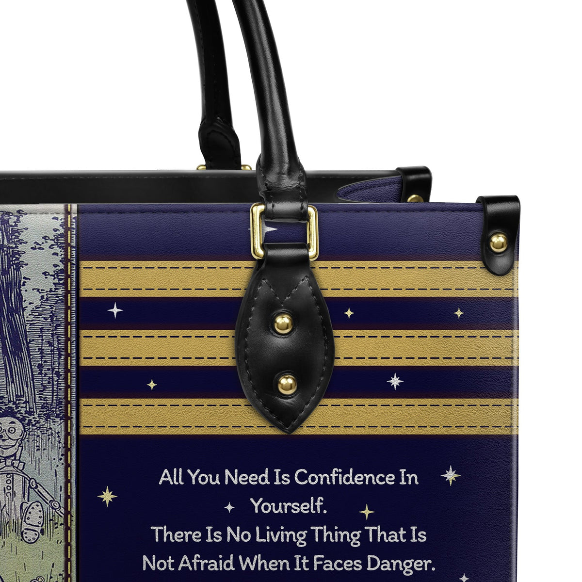 The Wonderful Wizard Of Oz All You Need Is Confidence In Yourself NQAY1003002A Leather Bag