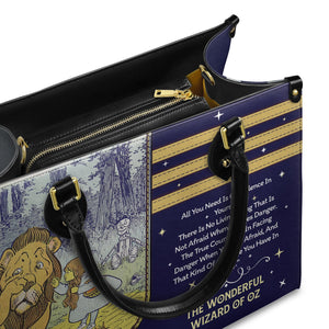 The Wonderful Wizard Of Oz All You Need Is Confidence In Yourself NQAY1003002A Leather Bag