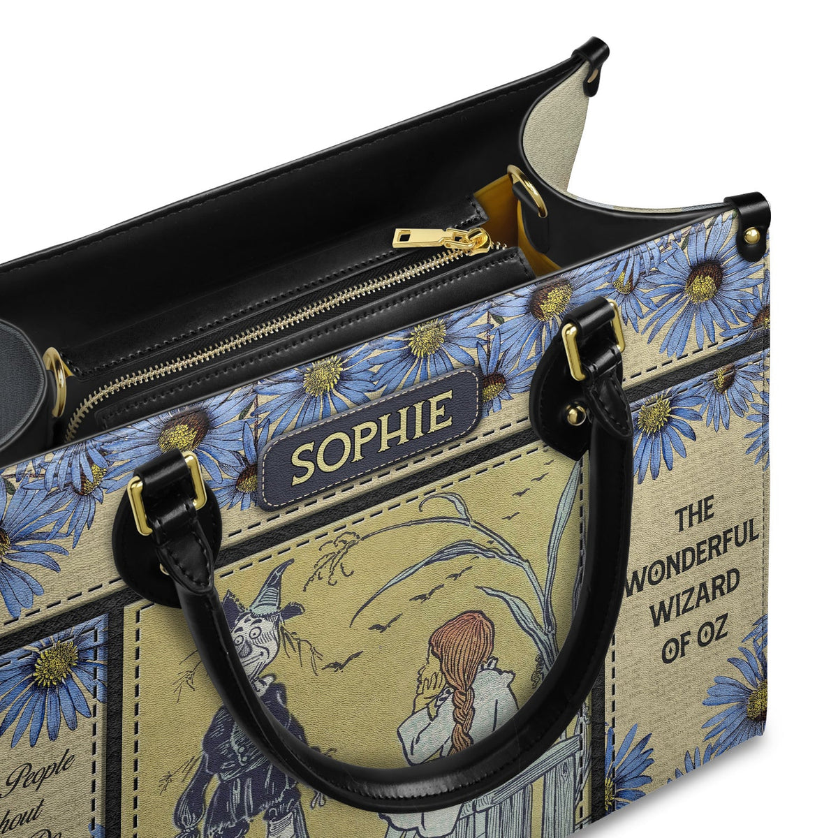 The Wonderful Wizard Of Oz Some People Without Brains Do An Awful Lot Of Talking NQAY1003003A Leather Bag