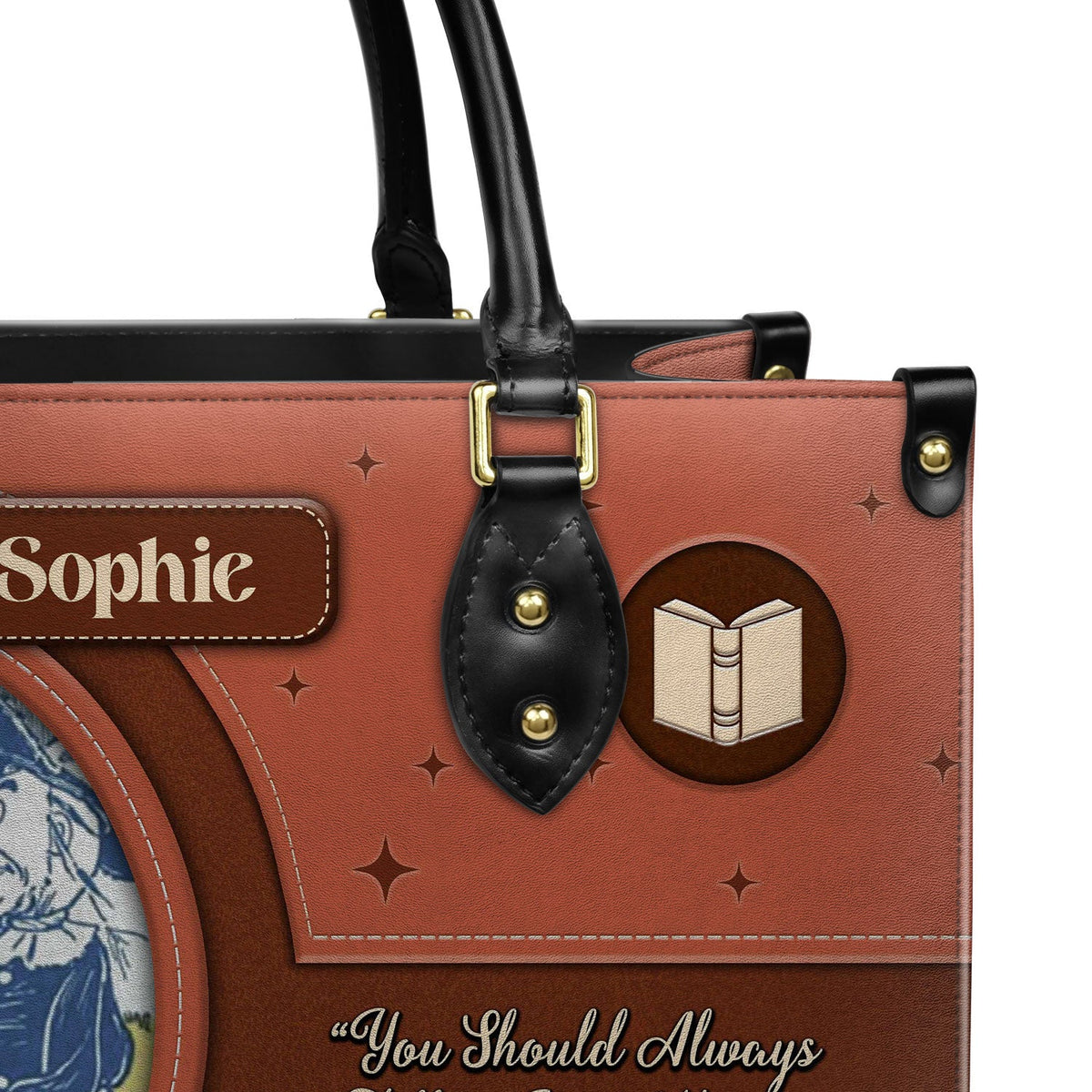 The Wonderful Wizard Of Oz You Should Always Follow Your Heart NQAY1301001A Leather Bag