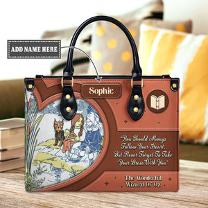 The Wonderful Wizard Of Oz You Should Always Follow Your Heart NQAY1301001A Leather Bag