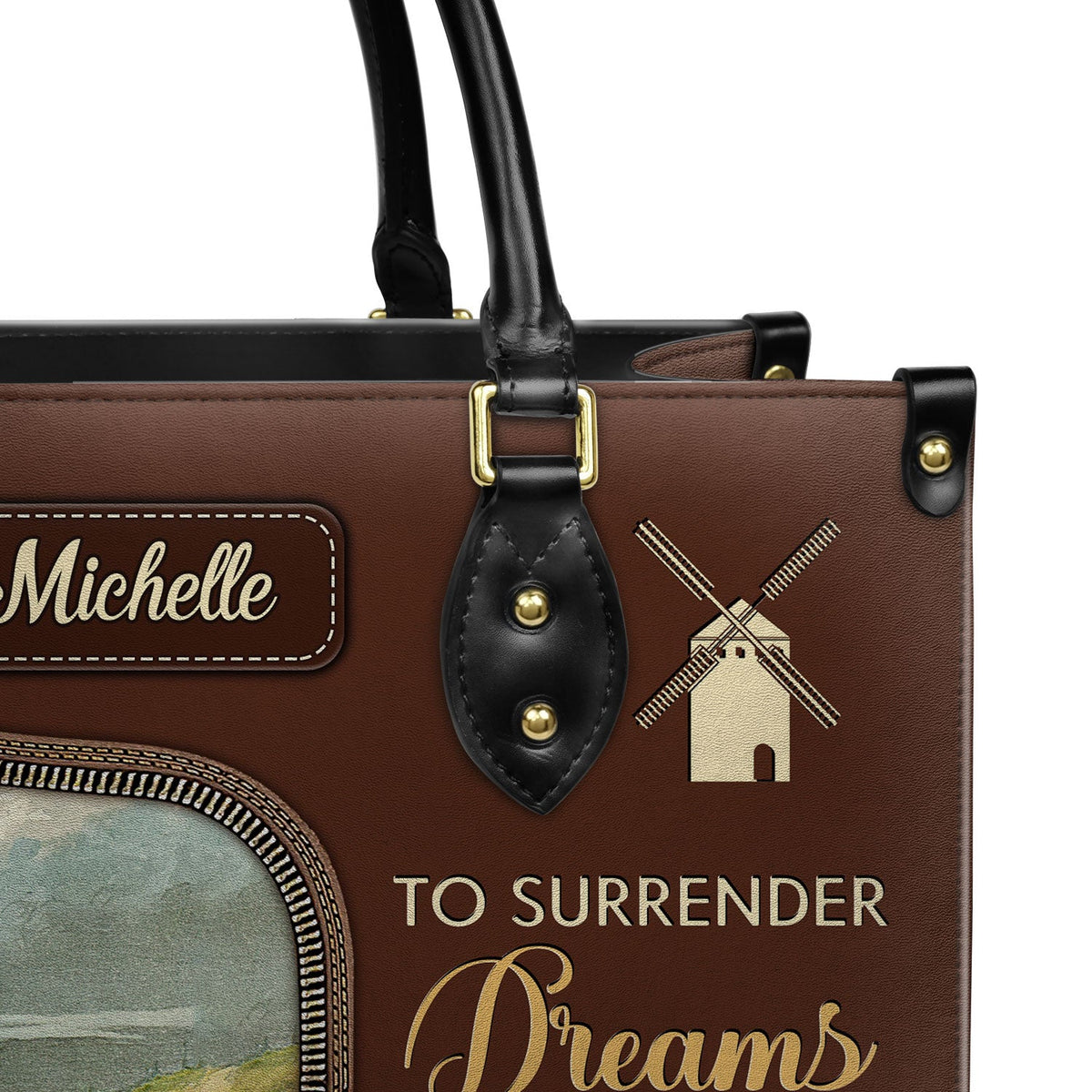 To Surrender Dreams This May Be Madness NNRZ0903002A Leather Bag