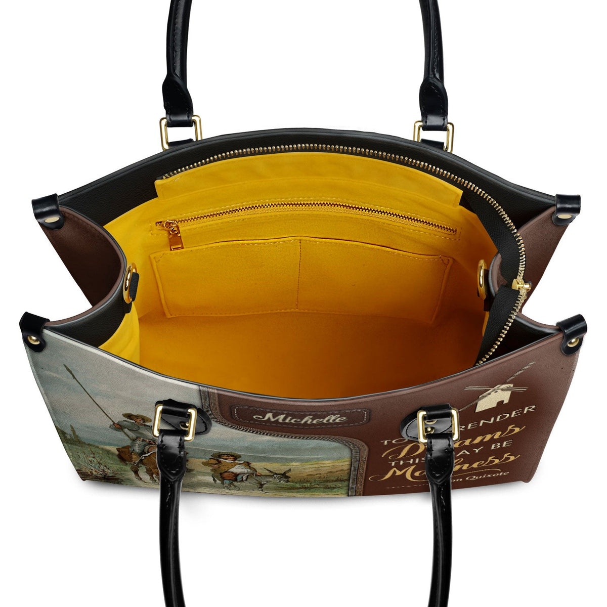 To Surrender Dreams This May Be Madness NNRZ0903002A Leather Bag