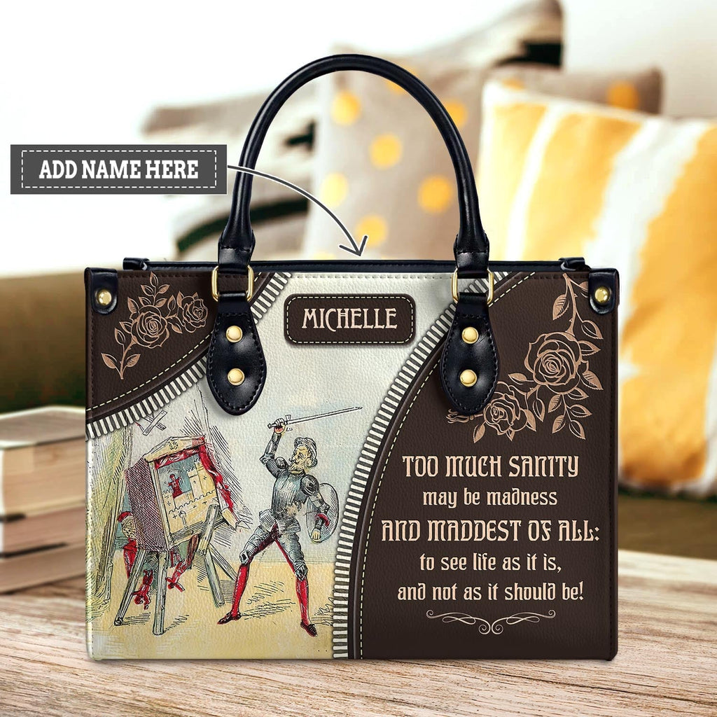 Too Much Sanity May Be Madness NNRZ0903004A Leather Bag