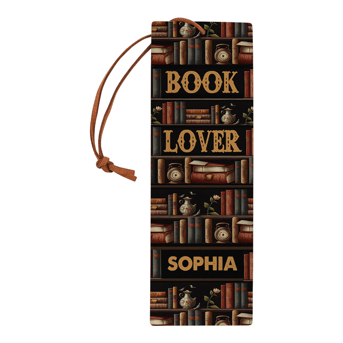 Book Lover HHRZ28118562HH Leather Bookmark