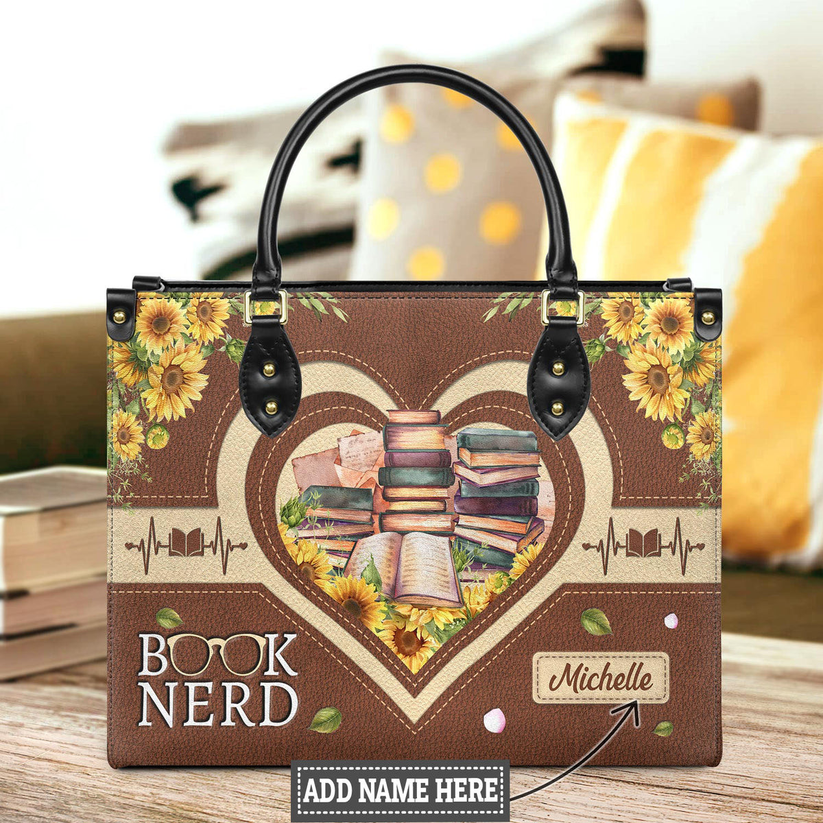 Book Nerd HTRZ20118989IS Leather Bag