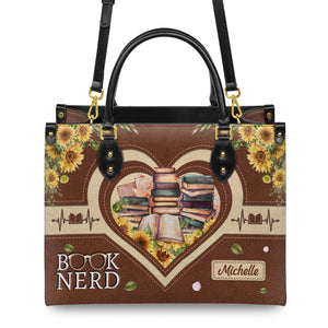 Book Nerd HTRZ20118989IS Leather Bag