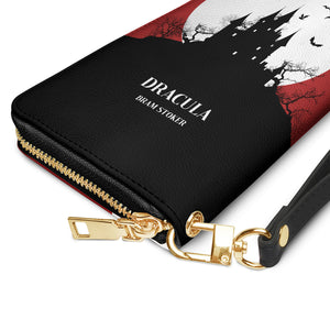 Dracula Bram Stoker NNRZ100723267 Zip Around Leather Wallet