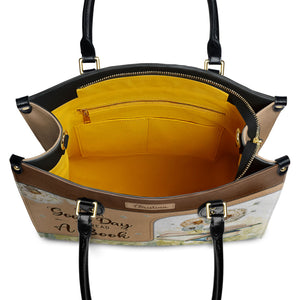 It Is A Good Day To Read A Book HHRZ03089862RE Leather Bag